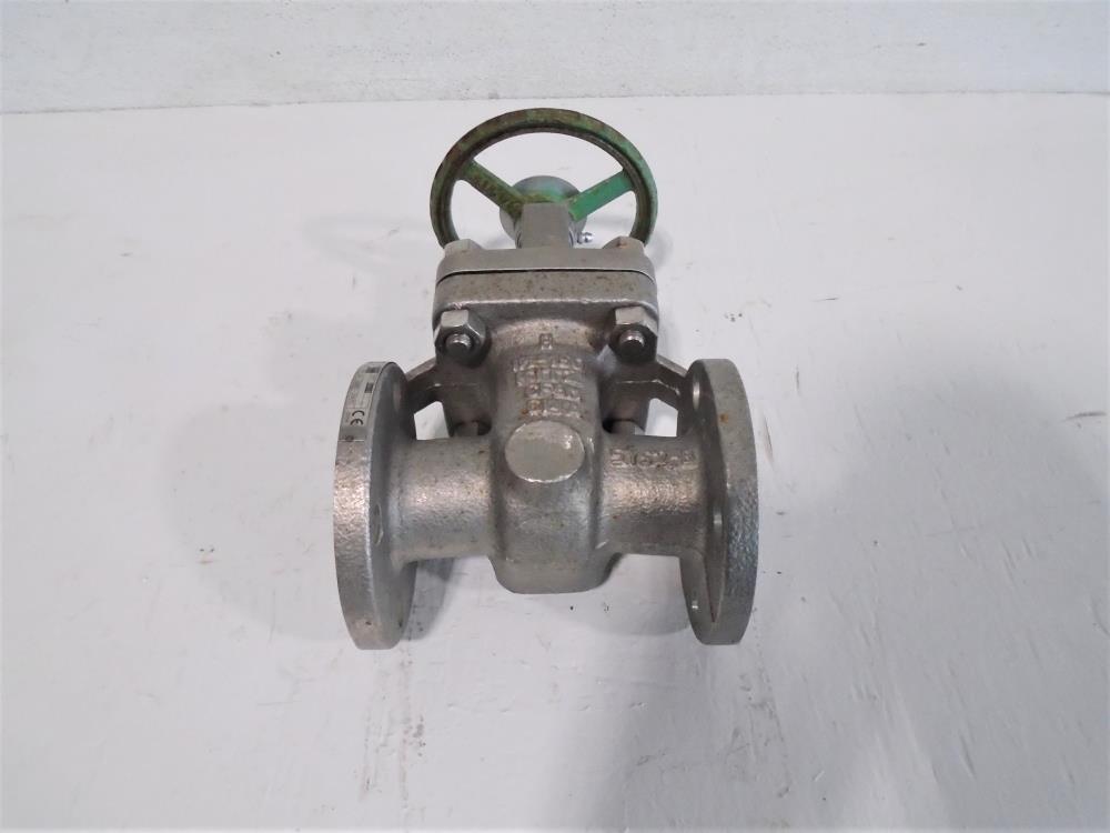 Kitz 1-1/2" 150# CF8M Gate Valve, Fig# 150UMHAMT